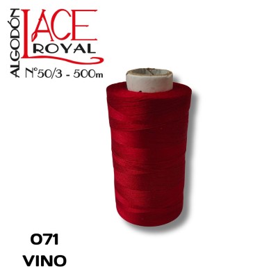 071 VINO N50 ALGODÓN EGIPCIO ROYAL