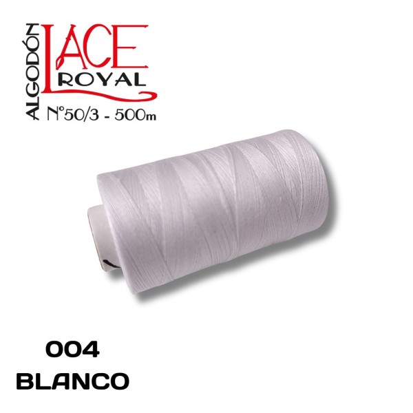 004 BLANCO N50 ALGODÓN EGIPCIO ROYAL