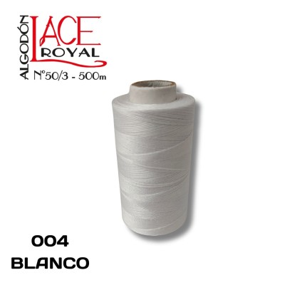004 BLANCO N50 ALGODÓN EGIPCIO ROYAL