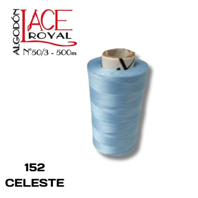 152 CELESTE ALGODÓN EGIPCIO ROYAL