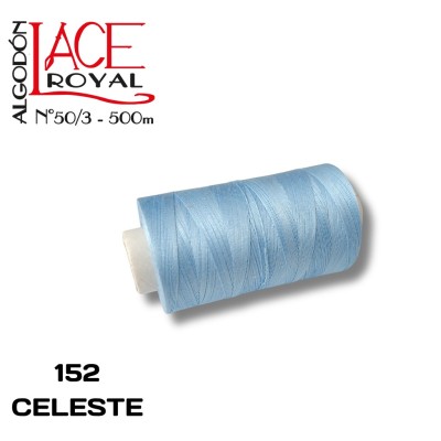 152 CELESTE ALGODÓN EGIPCIO ROYAL
