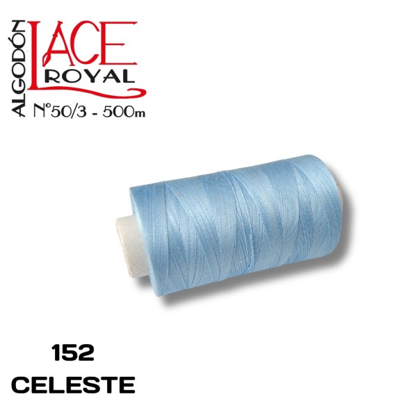 152 CELESTE N50 ALGODÓN EGIPCIO ROYAL
