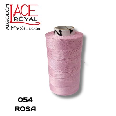 054 ROSA  N50 ALGODÓN EGIPCIO ROYAL