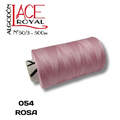 054 ROSA  N50 ALGODÓN EGIPCIO ROYAL