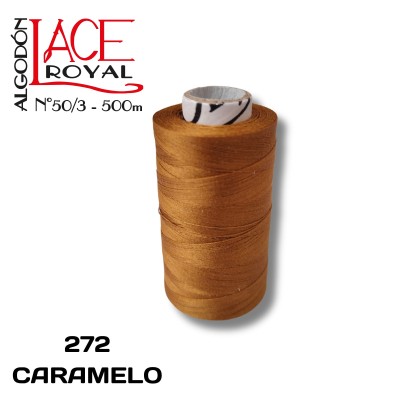 272 CARAMELO  N50 ALGODÓN EGIPCIO ROYAL
