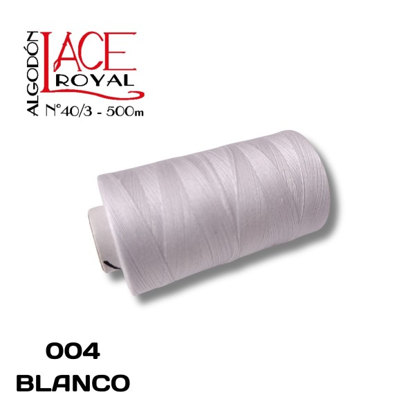 004 BLANCO N40 ALGODON EGIPCIO ROYAL