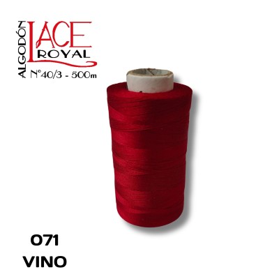 071 VINO N40 ALGODÓN EGIPCIO ROYAL