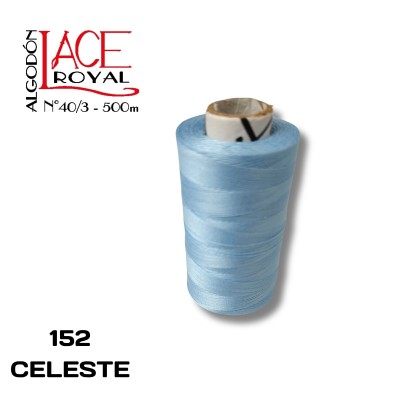152 CELESTE N40 ALGODON EGIPCIO ROYAL