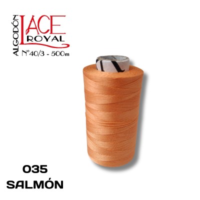 036 SALMON N40 ALGODON EGIPCIO ROYAL