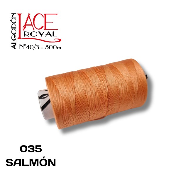 035 SALMON N40 ALGODON EGIPCIO ROYAL