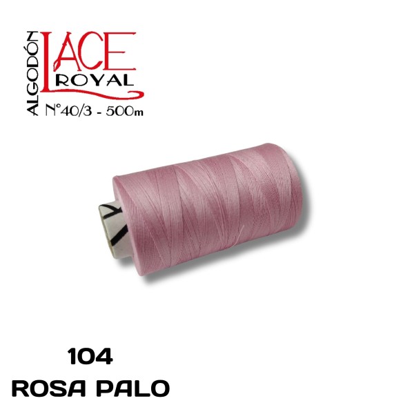 104 ROSA PALO N40 ALGODÓN EGIPCIO ROYAL