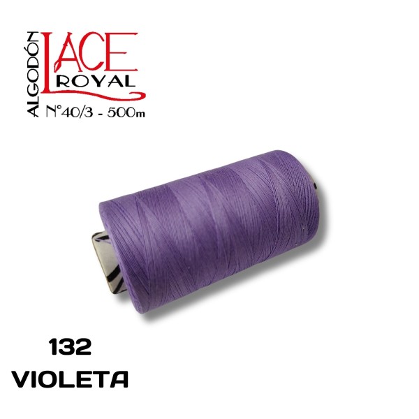 132 VIOLETA N40 ALGODÓN EGIPCIO ROYAL