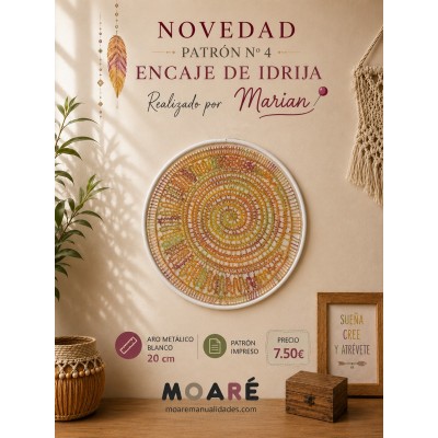KIT ATRAPASUEÑOS MODELO 4 ENCAJE DE BOLILLOS