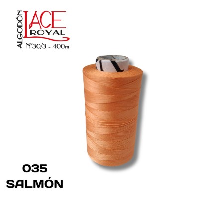 035 SALMON N30 ALGODON EGIPCIO ROYAL