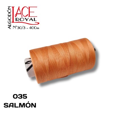 035 SALMON N30 ALGODON EGIPCIO ROYAL