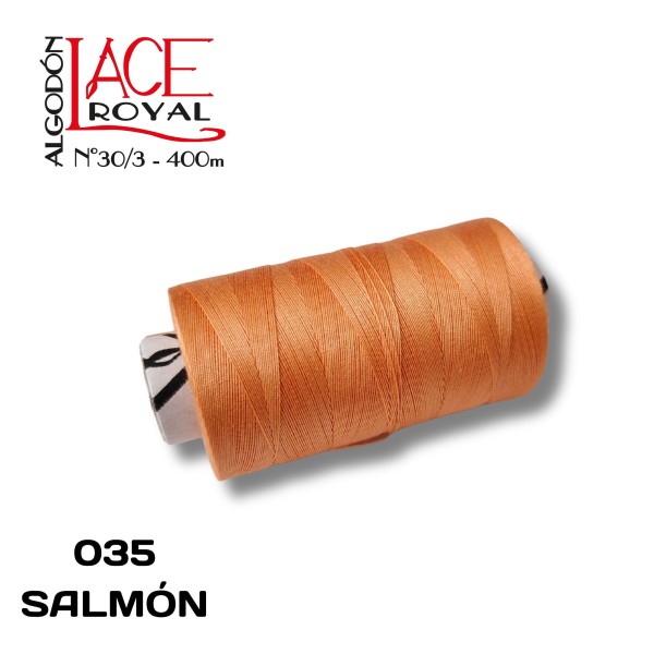 035 SALMON N30 ALGODON EGIPCIO ROYAL