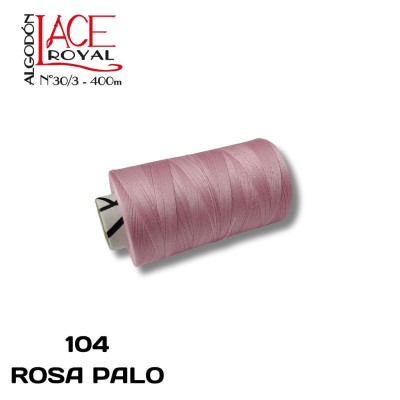 104 ROSA PALO N30 ALGODON EGIPCIO ROYAL