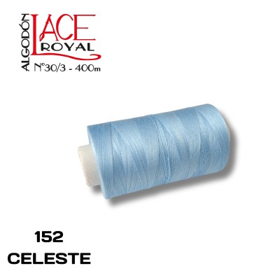 152 CELESTE N30  ALGODON EGIPCIO ROYAL