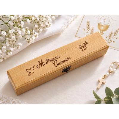 Caja GRANDE de Madera para Abanicos de LUJO
