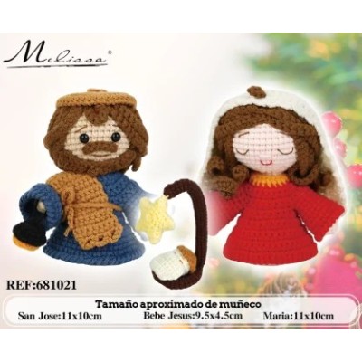 Kit Amigurumi – Colección Navidad Nacimiento