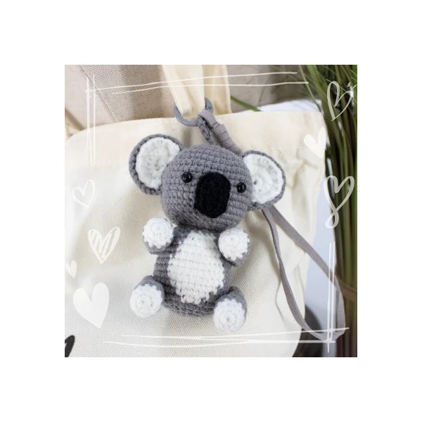 KIT LLAVERO AMIGURUMI KOALA