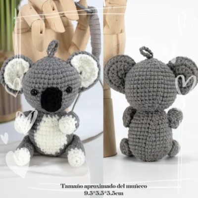 KIT LLAVERO AMIGURUMI KOALA