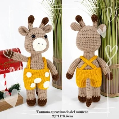 KIT AMIGURUMI JIRAFA