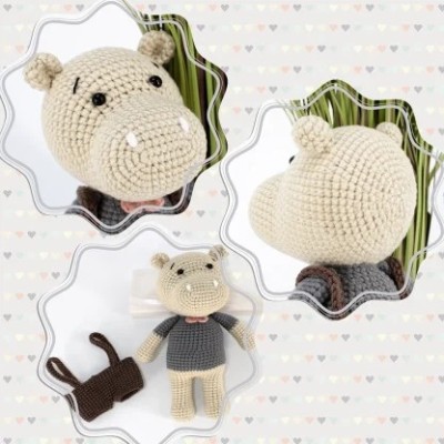 KIT AMIGURUMI JIRAFA