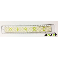 Regla 30cm Personalizable ABECEDARIO  + picado