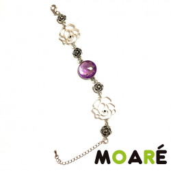 Pulsera ROSAS COLORES