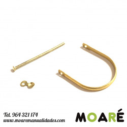 KIT reparacion abanicos Dorado LISO