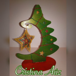 KIT ÁRBOL NAVIDAD ESTRELLA 3D