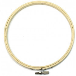 BASTIDOR BAMBU PARA BORDAR 26 CM DIAMETRO