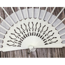 VARILLAS CALADAS 13.5x12.5 cm BLANCO ROTO